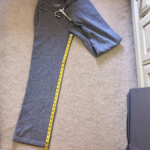 Roots Uncuffed Salt And Pepper Sweatpants - Picture 4 of 4